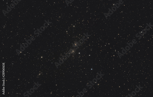 Galaxy Cluster in far space