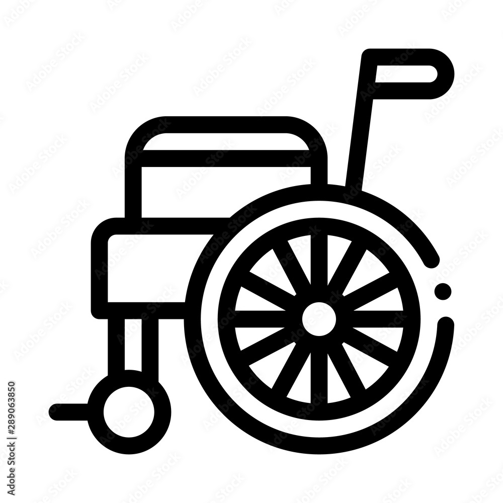 Self-Propelled Wheelchair Equipment Vector Icon Thin Line. Orthopedic And Trauma Rehabilitation, Belt And Wheelchair Concept Linear Pictogram. Medical Rehab Goods Monochrome Contour Illustration Self-Propelled Wheelchair Equipment Vector Icon Thin Line. Orthopedic And Trauma Rehabilitation, Belt And Wheelchair Concept Linear Pictogram. Medical Rehab Goods Monochrome Contour Illustration