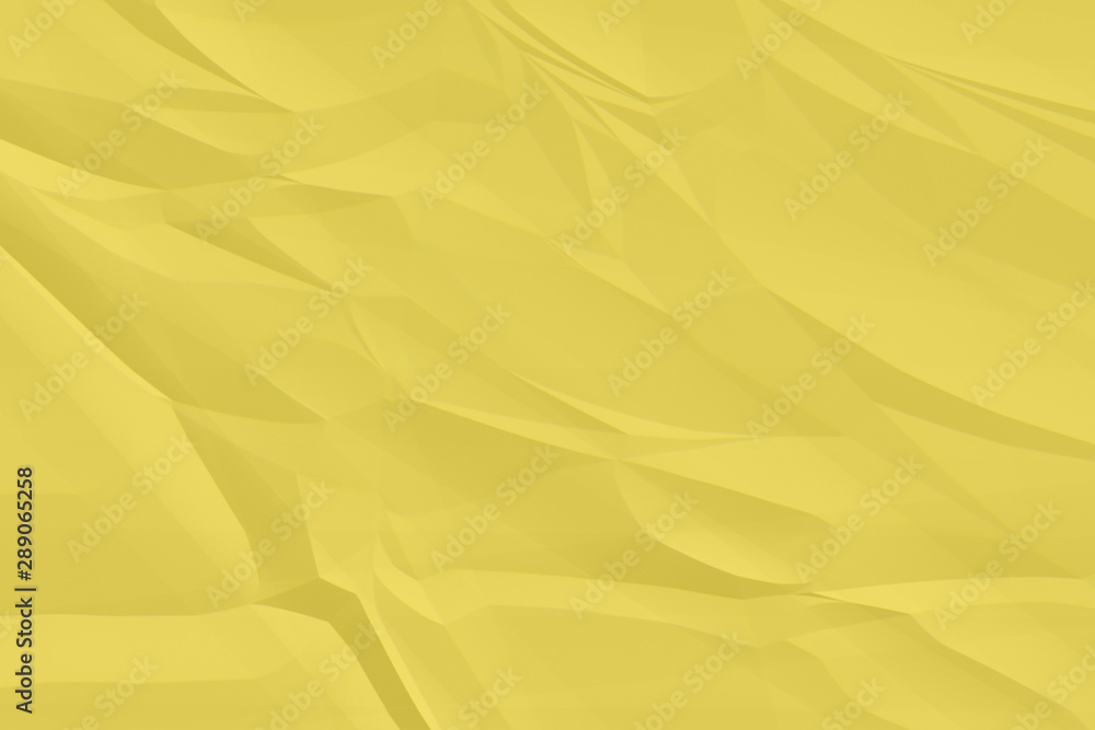 crumpled yellow paper background close up crumpled yellow paper background close up