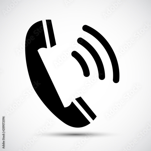 Phone icon Symbol Sign Isolate on White Background,Vector Illustration