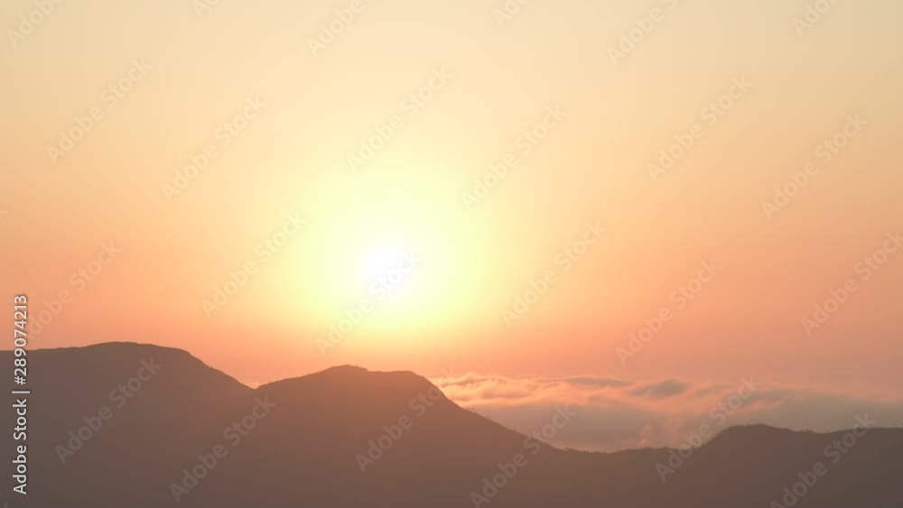 Sunrise in the Mountains in Brazil Sunrise in the Mountains in Brazil