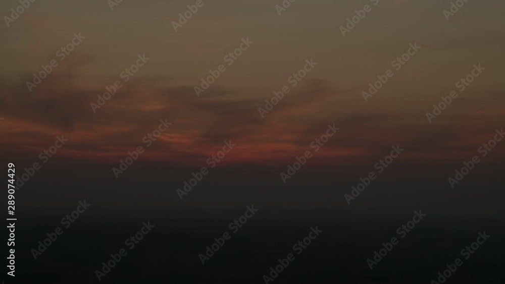 Sunset in the Mountains in Brazil Sunset in the Mountains in Brazil