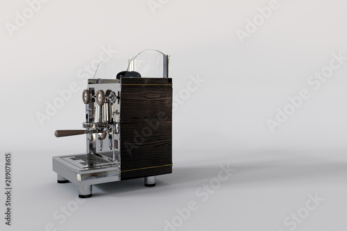coffee machine isolated