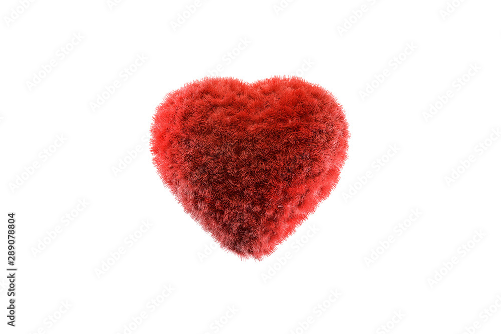 huge heart isolated on white huge heart isolated on white
