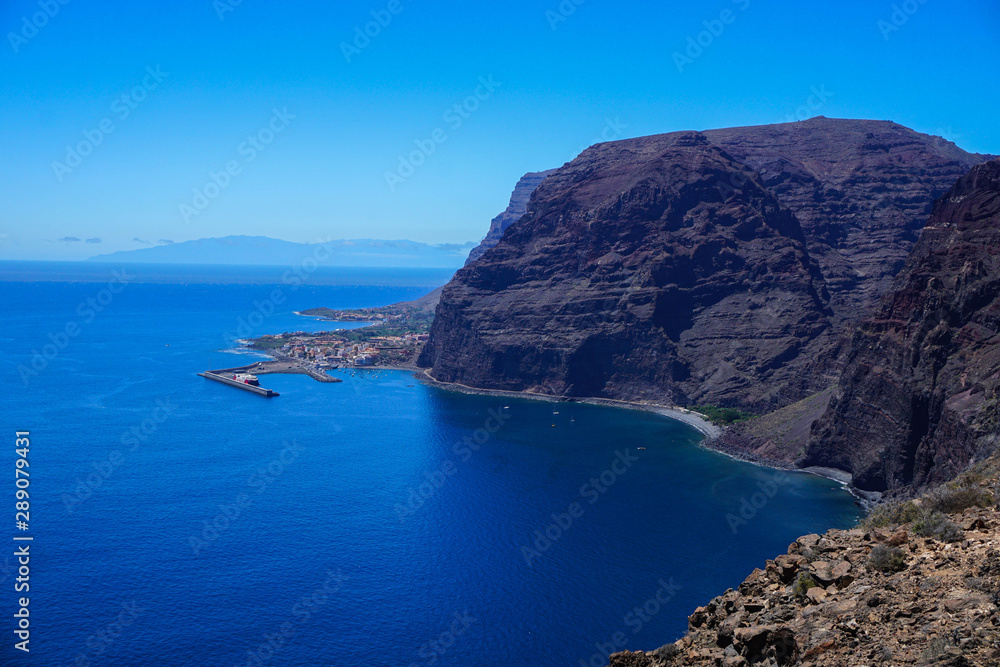 Fototapeta premium Plage de Valle Gran Rey La Gomera