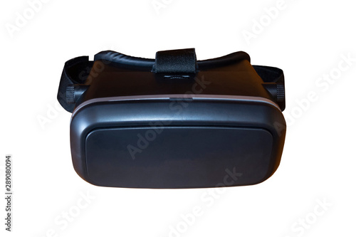 Black Virtual Reality Glasses