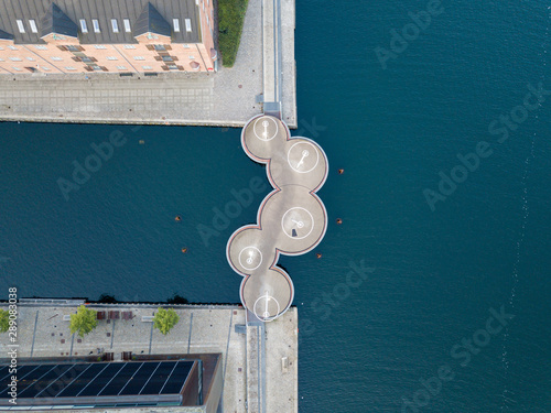 Circle Bridge in Copenhagen, Denmark