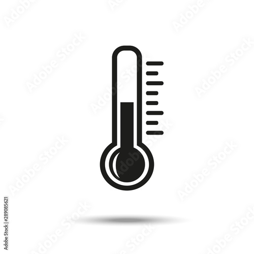 Thermometer icon vector illustration