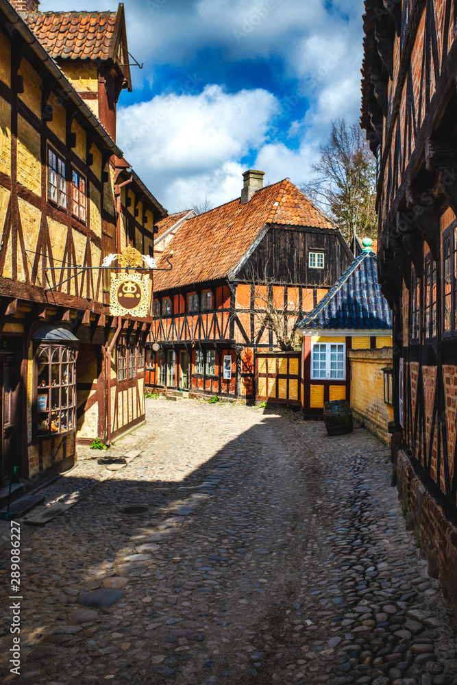 Fototapeta premium Old street