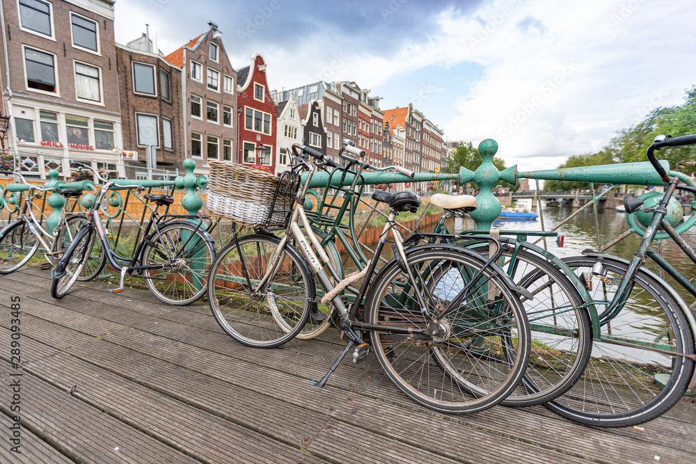 Fahrräder in Amsterfdam