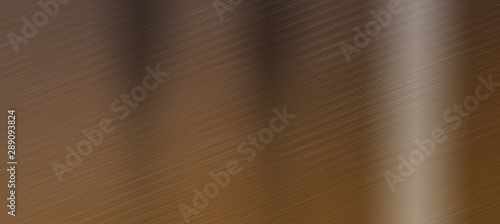 Metall Kupfer Blech mit Lichtreflexionen als Hintergrund