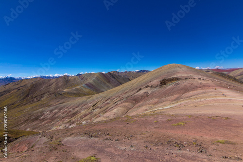 Rainbow Mountain Mountains of the 7 colors  Peru.