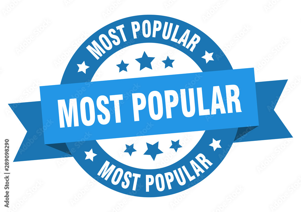 most popular ribbon. most popular round blue sign. most popular most popular ribbon. most popular round blue sign. most popular