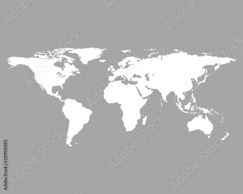 World map vector illustration