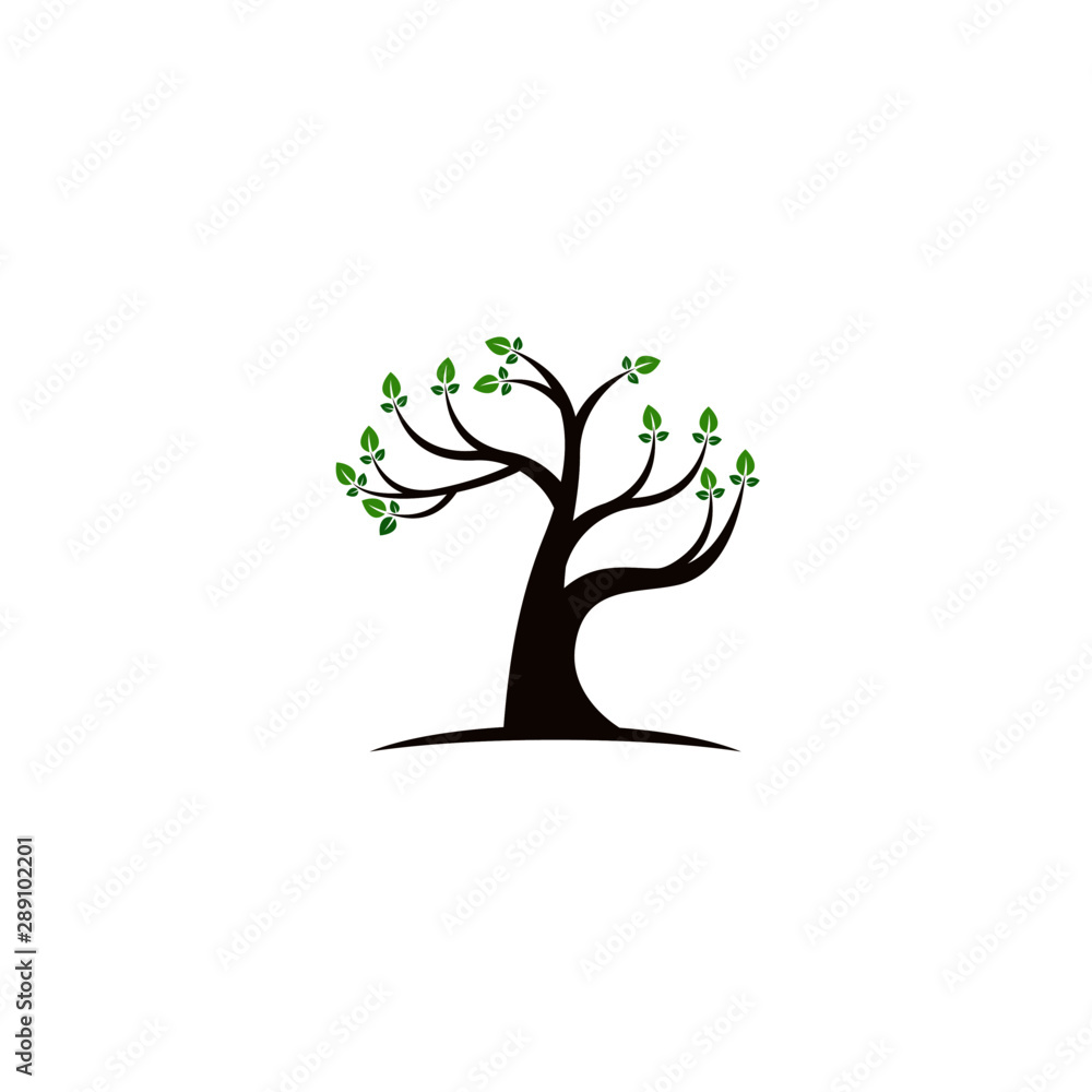 Tree vector icon. logo design elements. Tree vector icon. logo design elements.