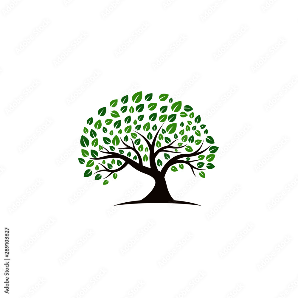 Tree vector icon. logo design elements. Tree vector icon. logo design elements.