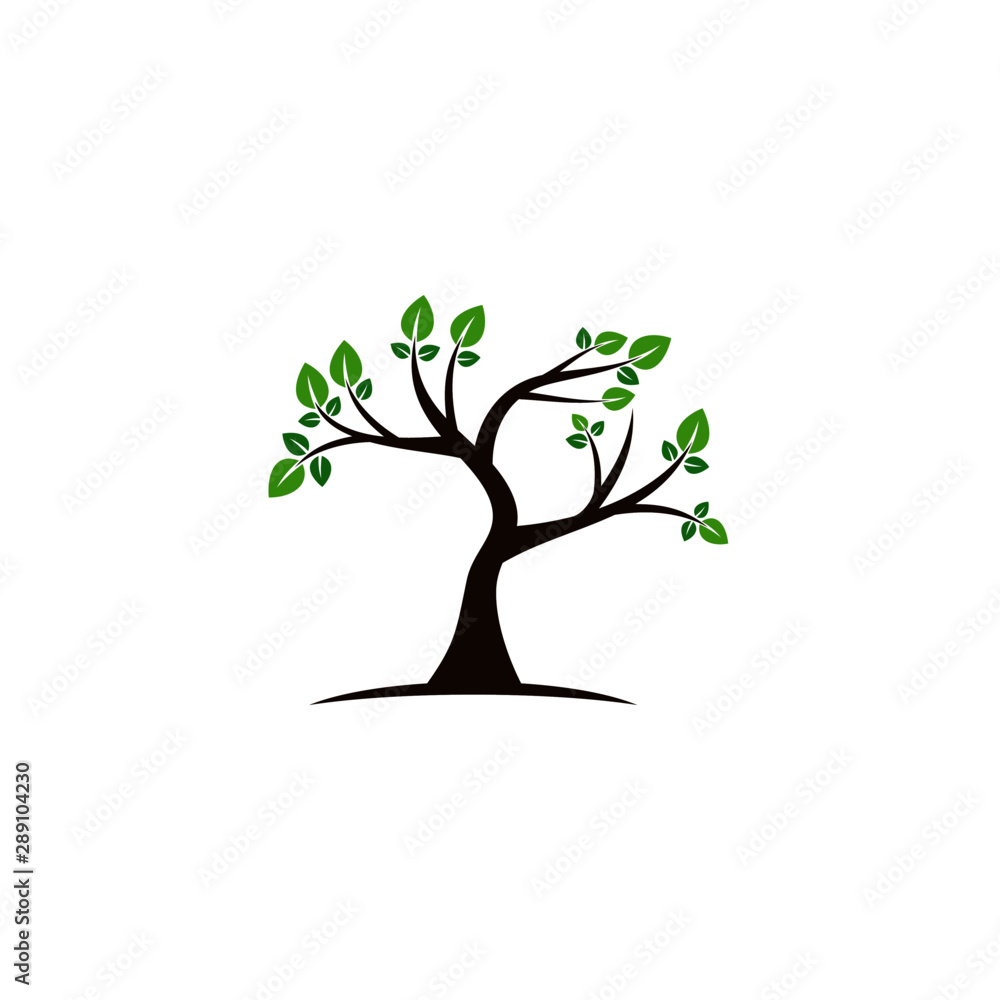 Tree vector icon. logo design elements. Tree vector icon. logo design elements.