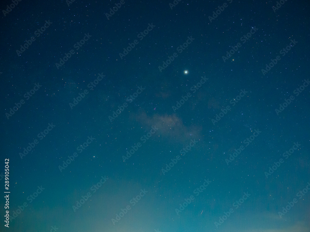 The sky texture and star in the mid night time.Night landscape and milky way.Universe and space background.
