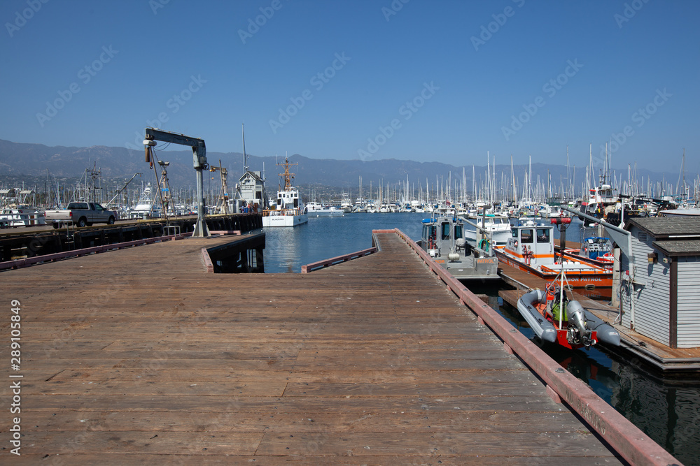 Santa Babara harbor