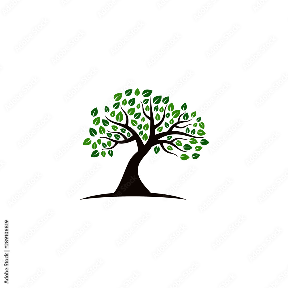 Tree vector icon. logo design elements. Tree vector icon. logo design elements.