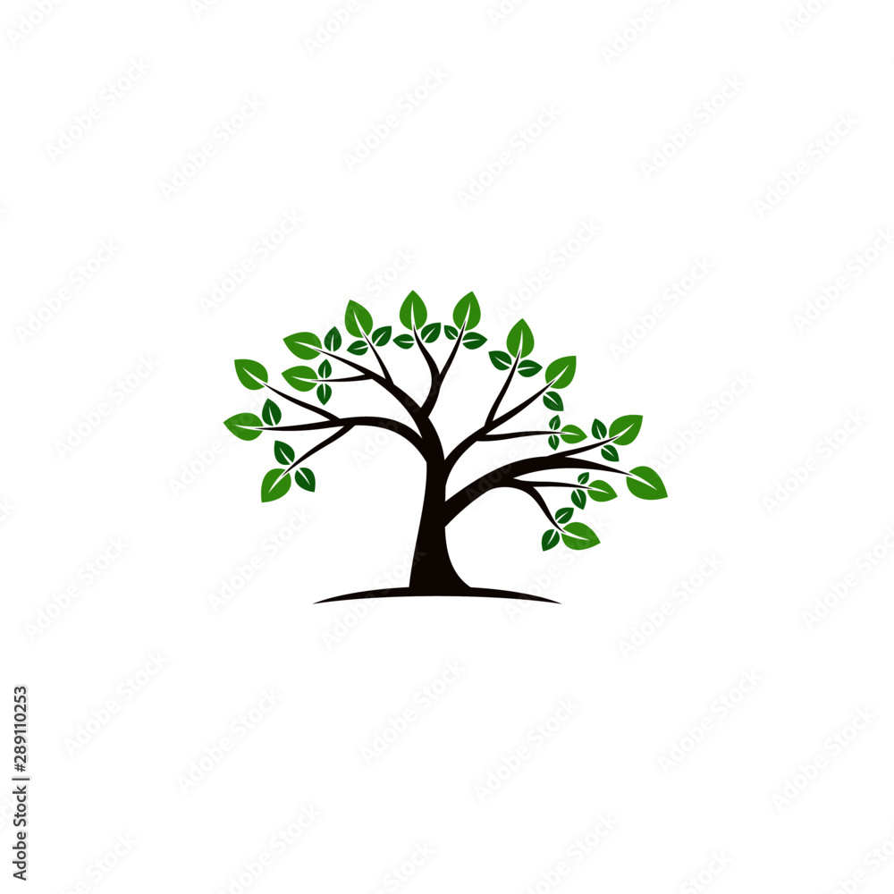 Tree vector icon. logo design elements. Tree vector icon. logo design elements.