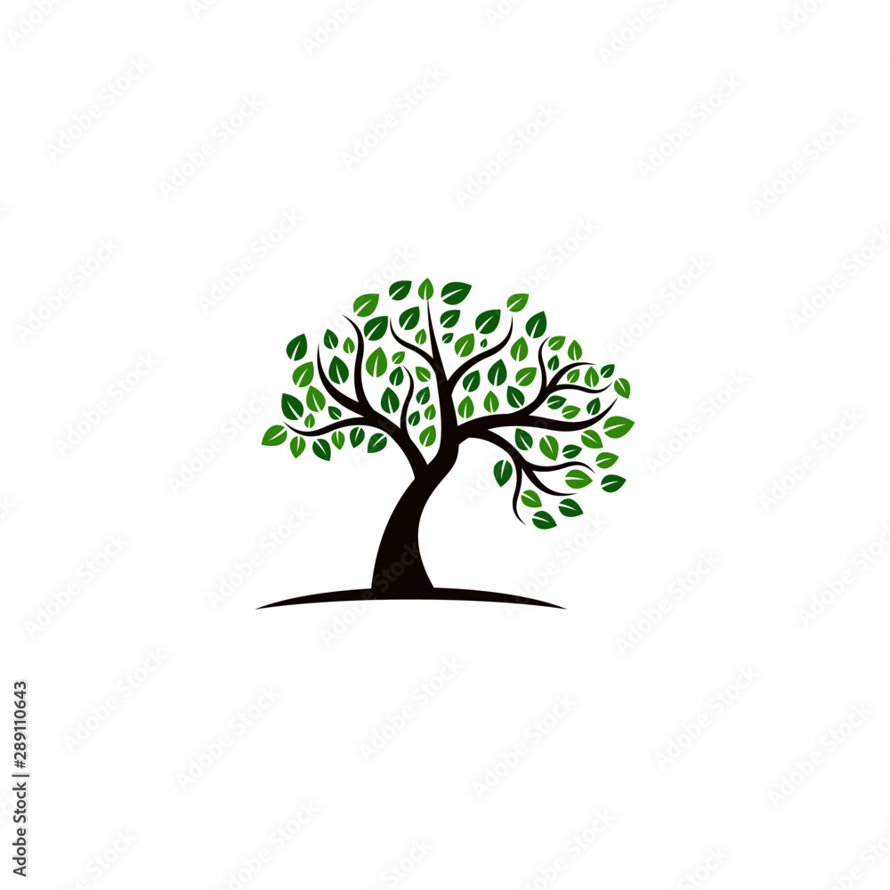 Tree vector icon. logo design elements. Tree vector icon. logo design elements.