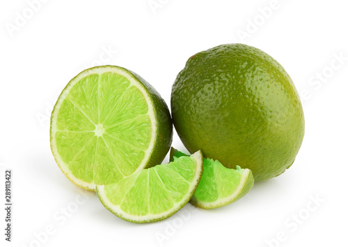 Lime fruit isolated