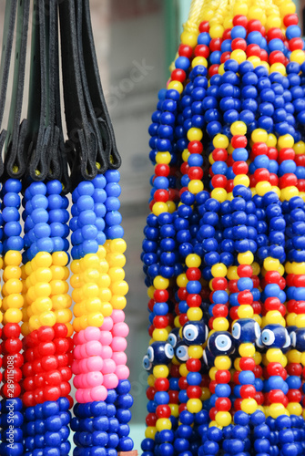 Turkish souvenirs evil eye beads in Turkey.