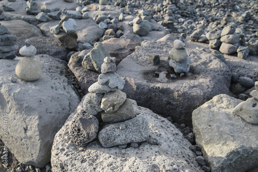 Fototapeta premium Stone pyramids