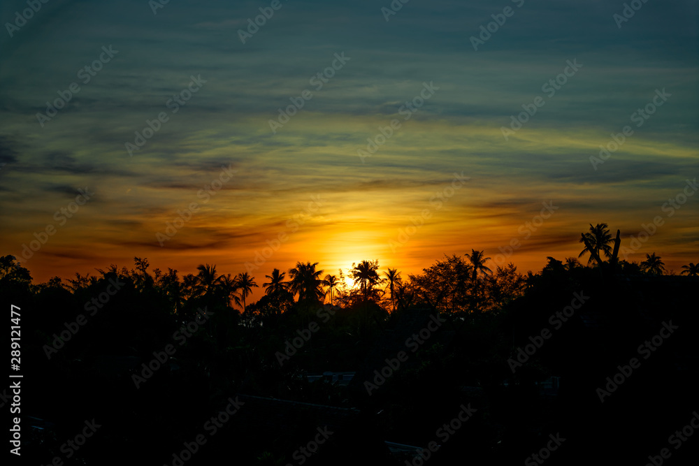 Sunset on the Balcony, Mai Khao, Phuket, Thailand