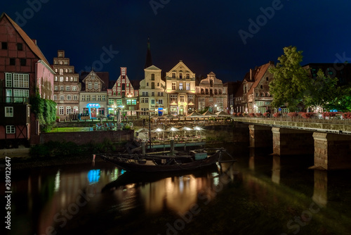Der Lüneburger Stintmarkt am Abend