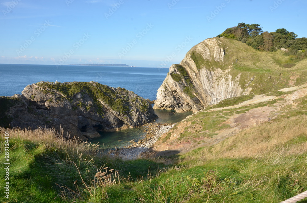 Lulworth Cove, one of the natural wonders of England