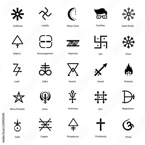 Decorative Symbols Solid Vectors Pack 