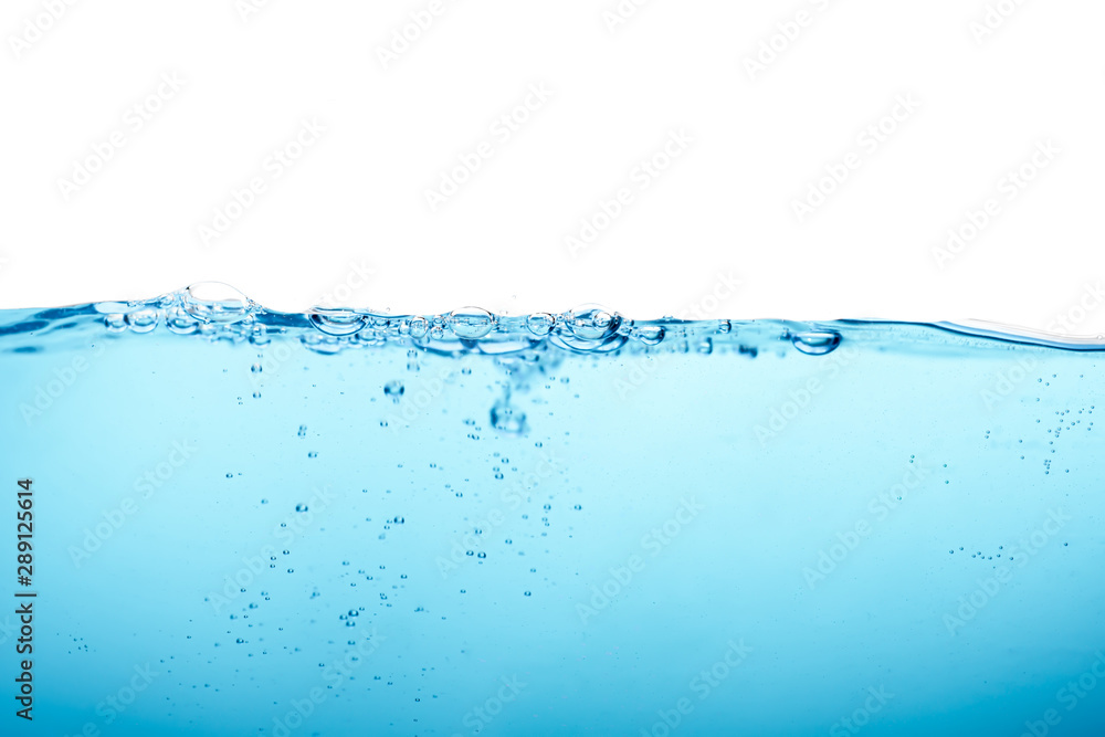 surface of the soft water and water splash surface of the soft water and water splash