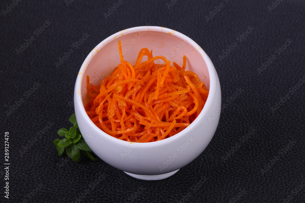 Korean cattot snack salad Korean cattot snack salad