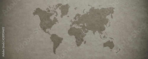 Textured world map background