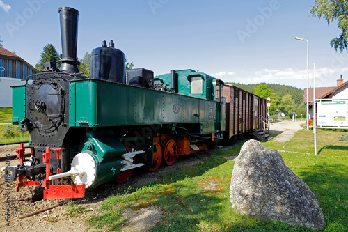 Dampflok der Waldviertler Schmalspurbahn photo