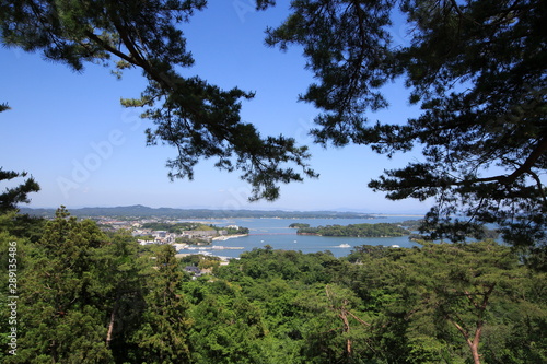 The scenery of Matsushima in Miyagi Prefecture  Japan