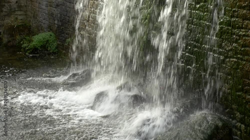 custom made wallpaper toronto digital A Beautiful Waterfall At Newstead Abbey On A Winters Day