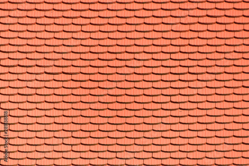 red roof tiles pattern