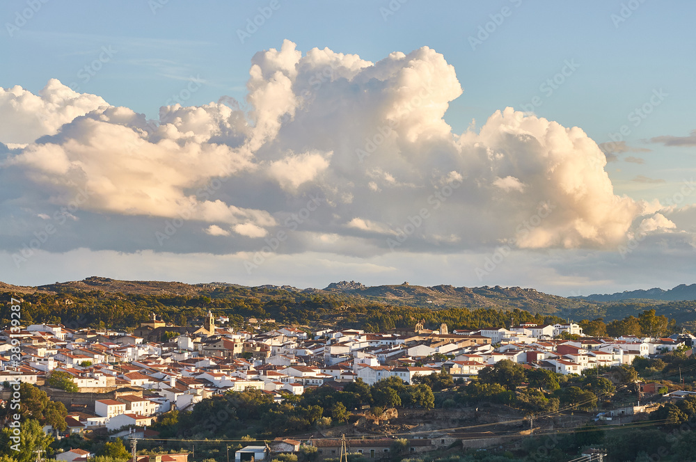 Panoramica de Valencia de Alcantara