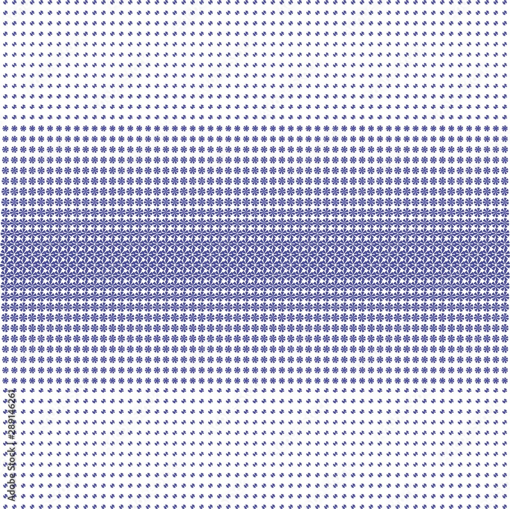 Floristic blue pattern on white background Floristic blue pattern on white background