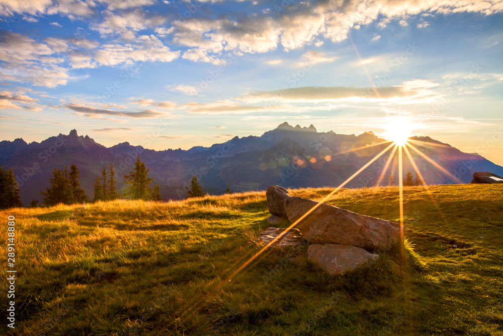 Obraz premium Rossbrand w Radstadt