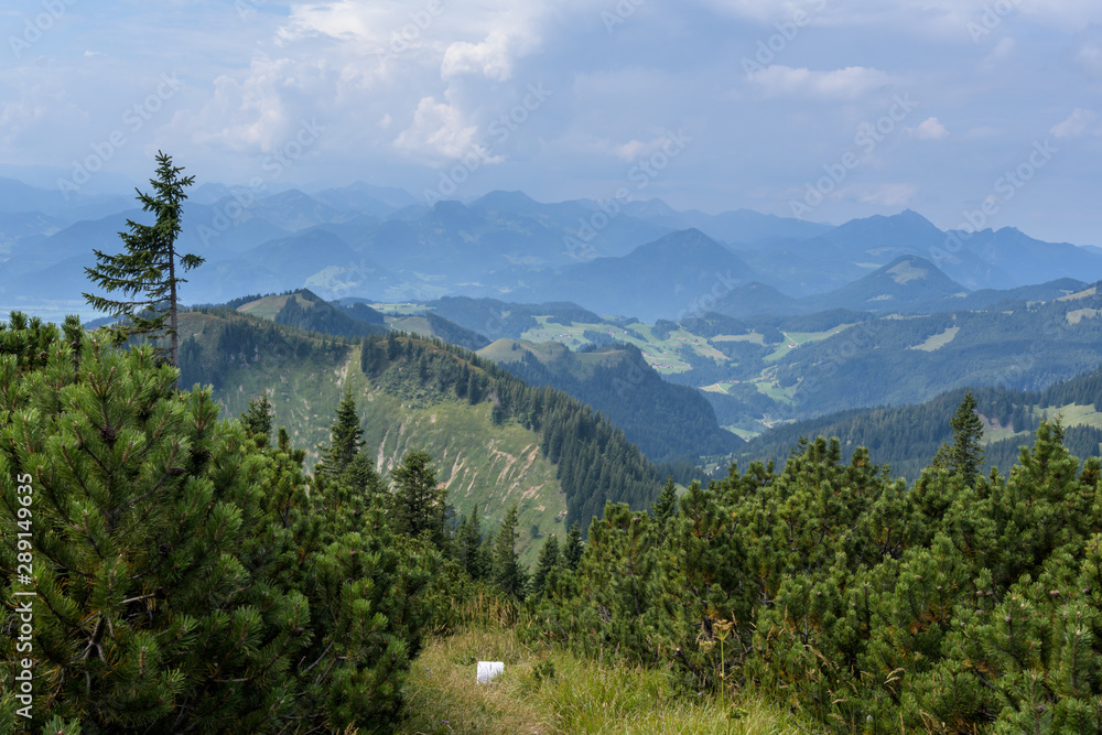 Bergblick vom Geigelstein