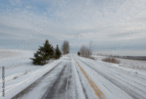 Windy winter storm