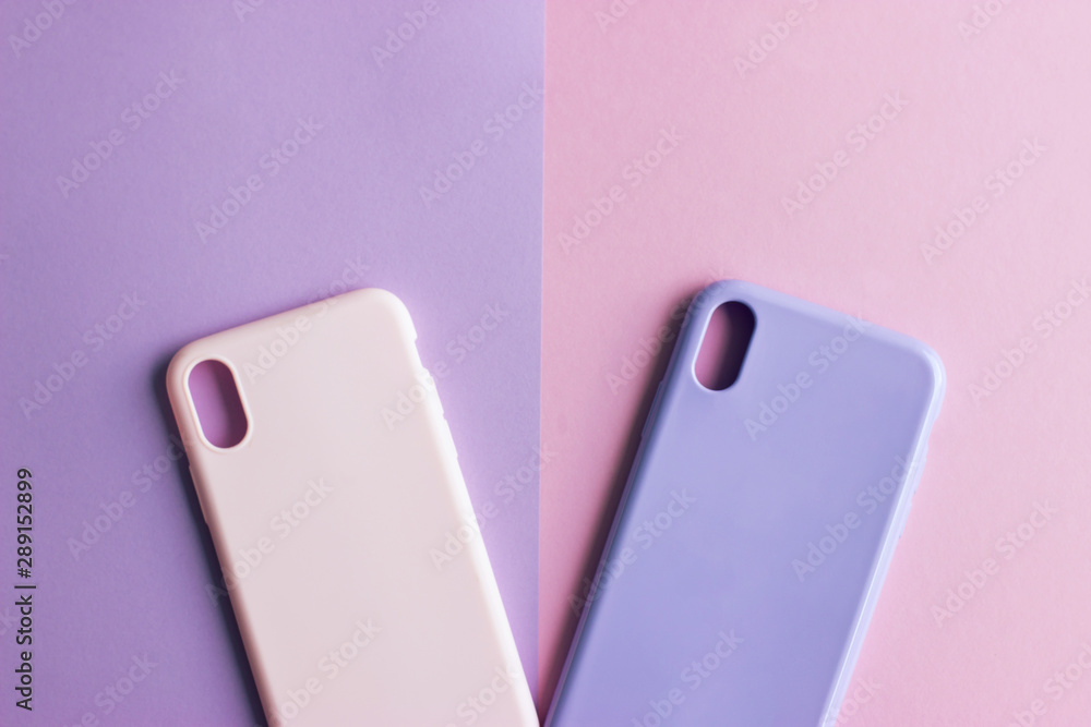 Two silicone cases for your smartphone. Two silicone cases for your smartphone.