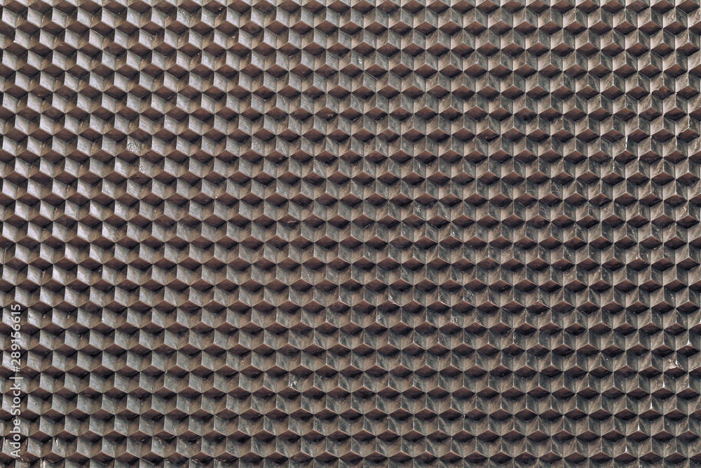 Texture of old metal background. Casting cubic terrain. Texture of old metal background. Casting cubic terrain.