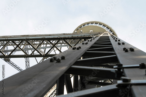 City observation tower, Shawinigan, Qc. Canada. Structure d'acier tour d'observation, Shawinigan, Québec, Canada photo