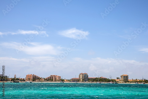 The high rise section of Aruba