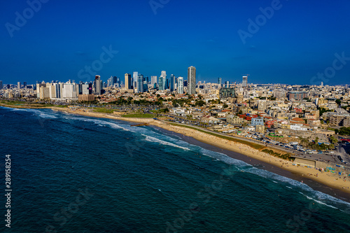 Tel Aviv aus der Luft © Roman